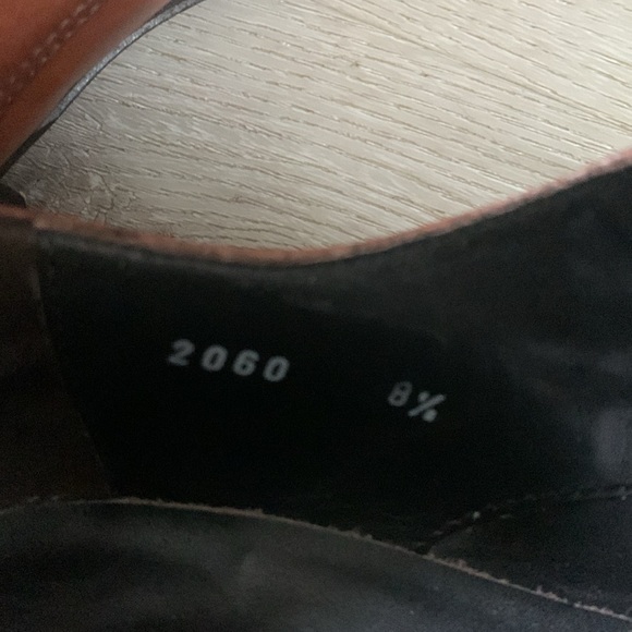 To Boot New York Adam Derrick Aldo Cognac Apron Vamp Derby Dress‎ Shoes Size 8.5 main image 13